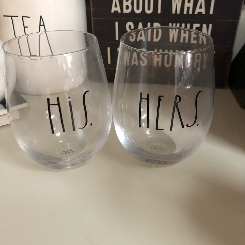 Rae Dunn his and hers